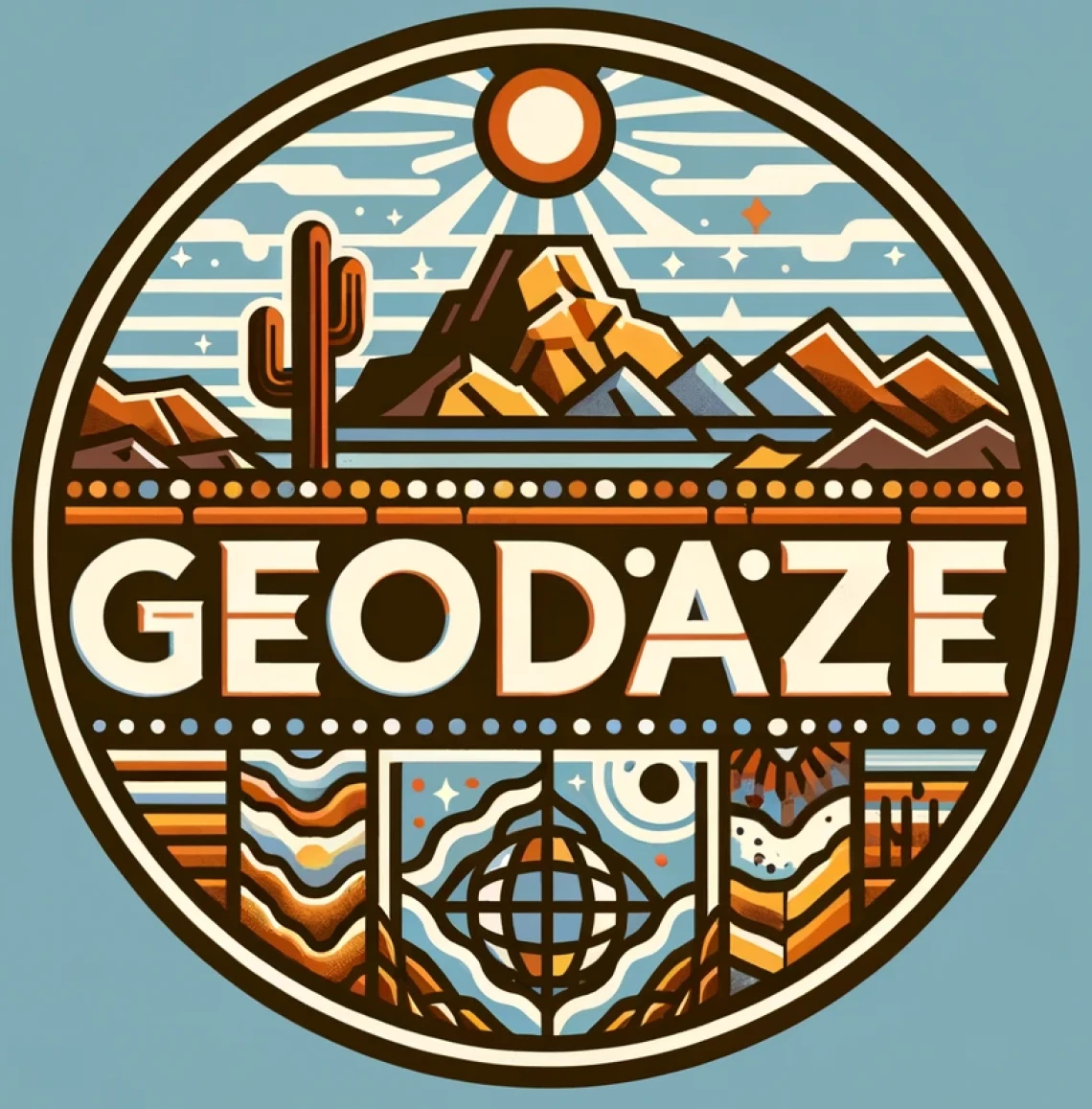 GeoDaze logo